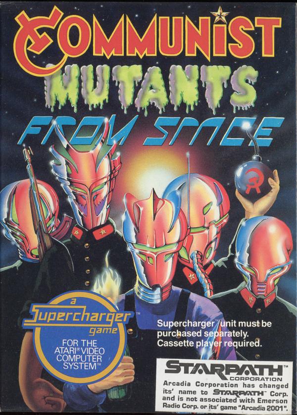 Communist Mutants from Space - Box Front
