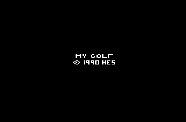 My Golf - Screenshot