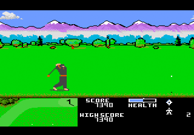 Ninja Golf - Screenshot