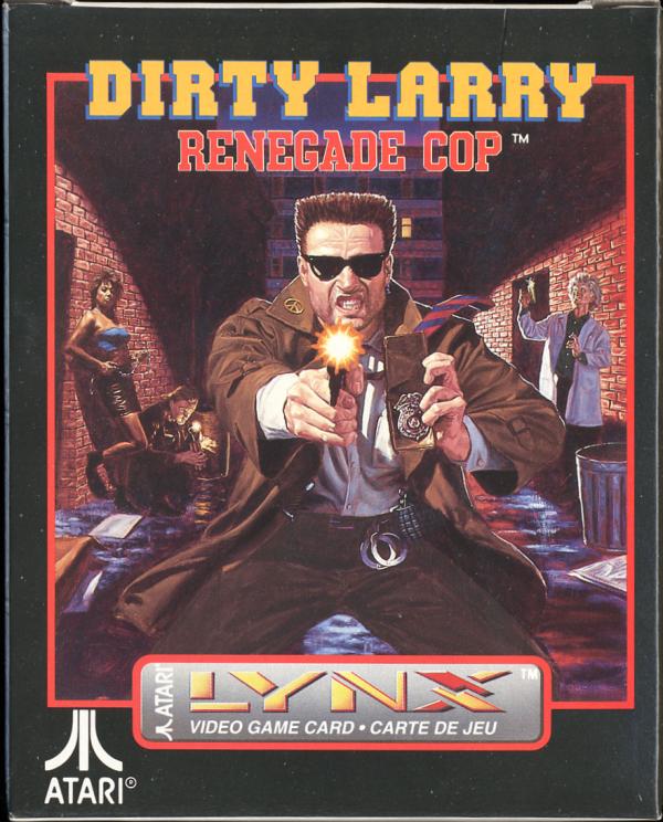 Dirty Larry: Renegade Cop - Box Front