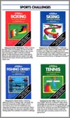 Page 2, Boxing, Fishing Derby, Skiing, Tennis