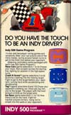 Page 4, Indy 500