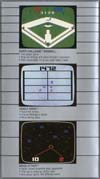Page 6, Deadly Discs, Space Attack, Super Challenge Baseball