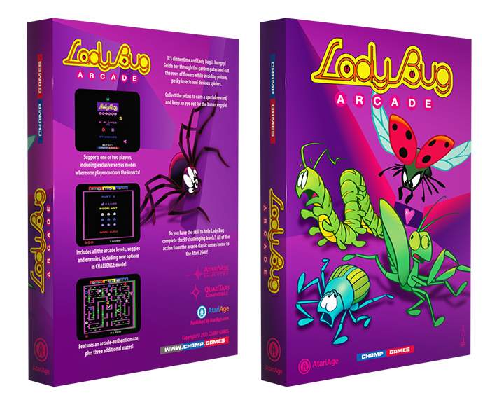 Lady Bug Arcade Box