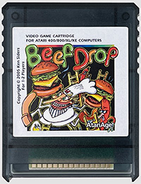 Beef Drop - Atari 400/800/XL/XE