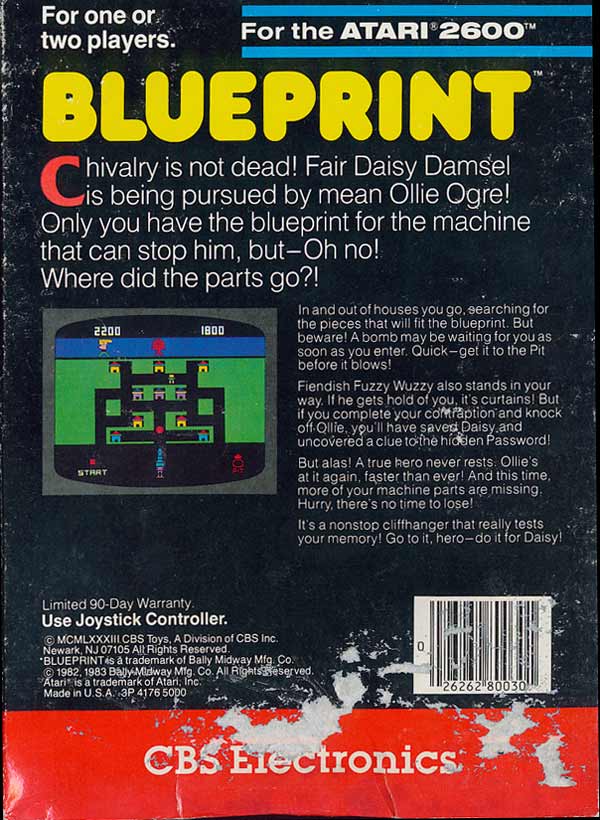 Blueprint - Box Back