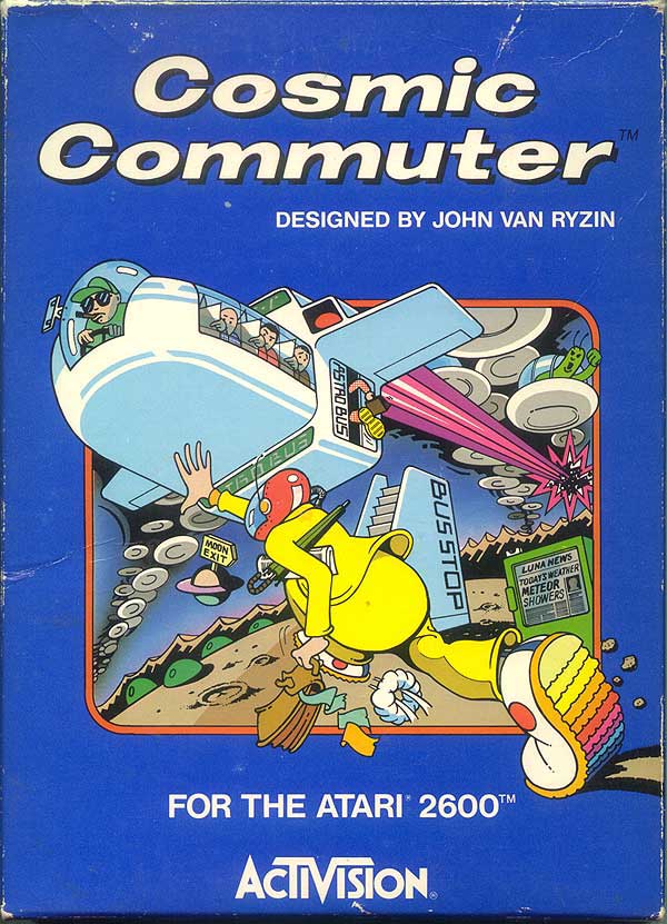 Cosmic Commuter - Box Front