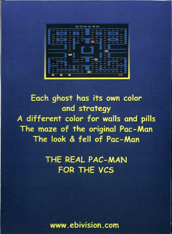 Pac-Man - Box Back