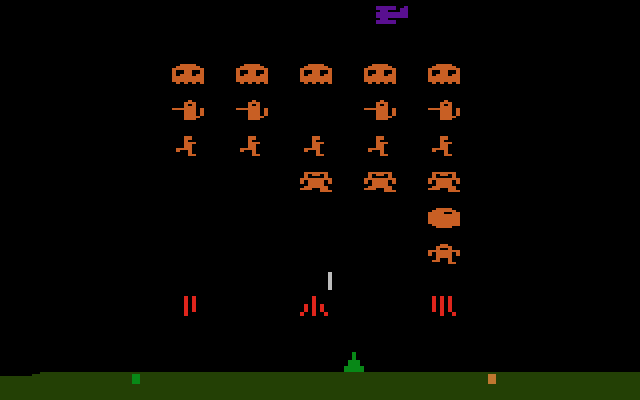 Atari Invaders - Hack Screenshot