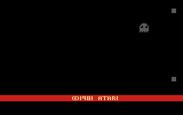 Invisible Pac-man - Hack Screenshot