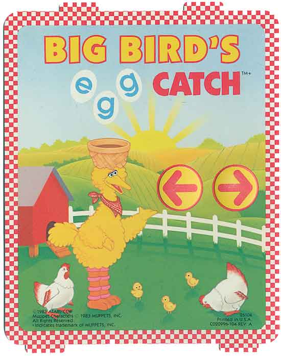 Big Bird´s Egg Catch, Atari Jogos online