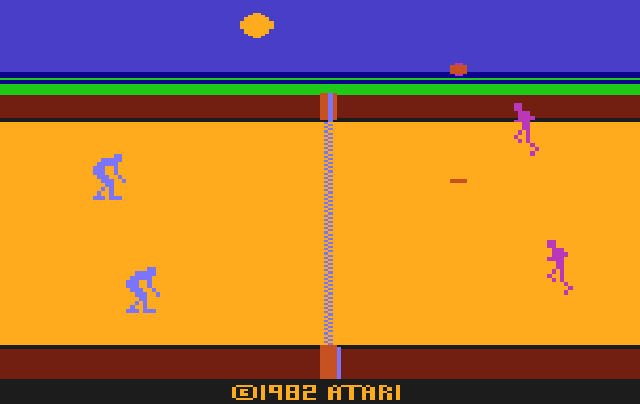 RealSports Beach Babe Volleyball - Original Screenshot