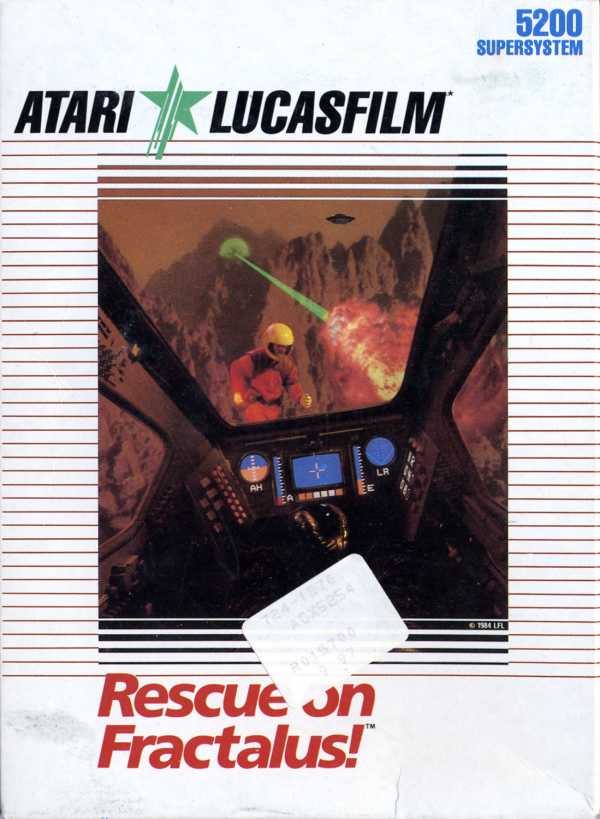 Rescue on Fractalus - Box Front