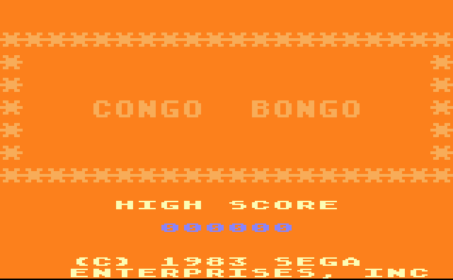 Congo Bongo - Screenshot