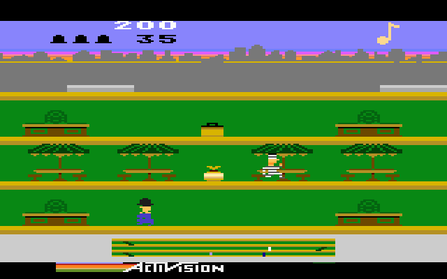 Keystone Kapers, Atari 2600