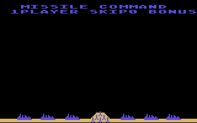 Missile Command - Screenshot