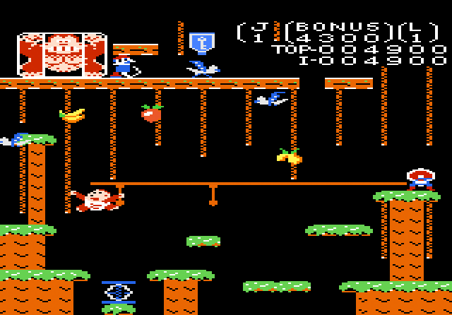 Donkey Kong Junior - Screenshot