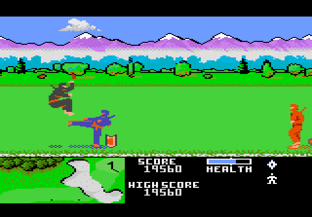 Ninja Golf - Screenshot