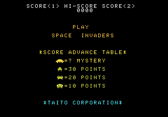 Space Invaders - Screenshot