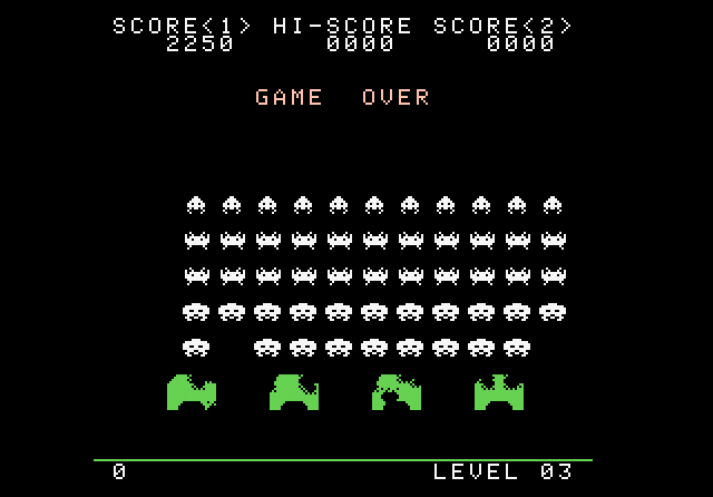 Space Invaders - Screenshot