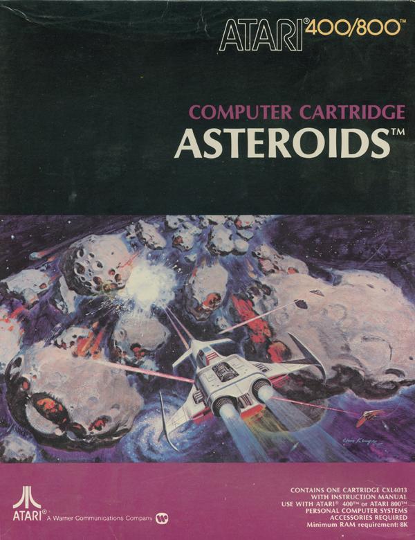 Asteroids - Box Front