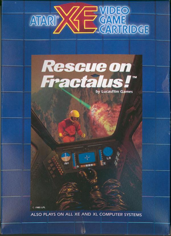 Rescue on Fractalus - Box Front
