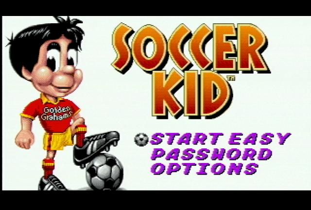 Soccer Kid - Screenshot
