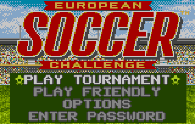 European Soccer Challenge - Screenshot