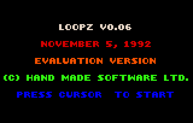Loopz - Screenshot
