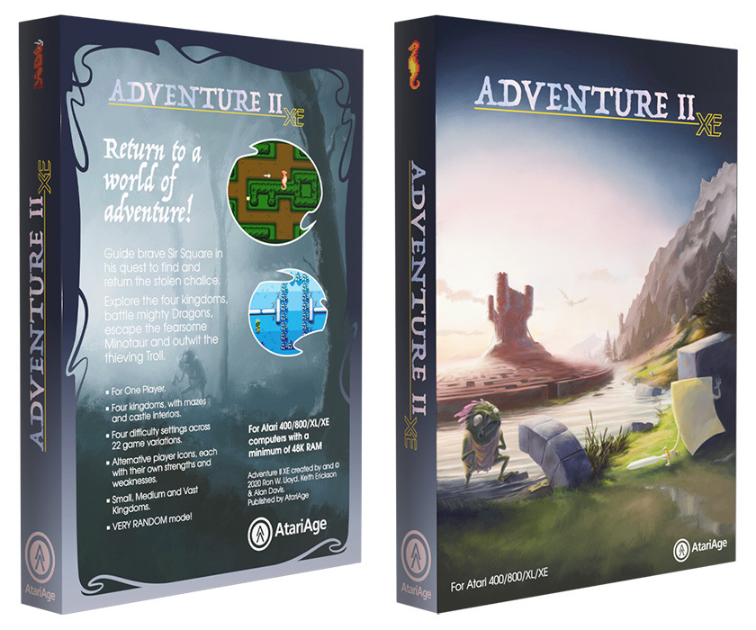 Adventure II XE - Atari 400/800/XL/XE Home Computer Game