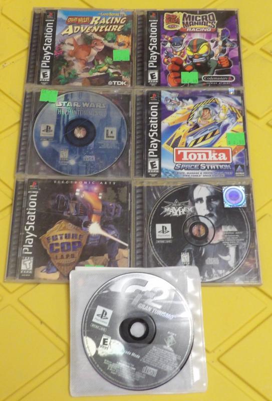 7 scratched Playstation one games - CLAIMED - Free Games and More ...