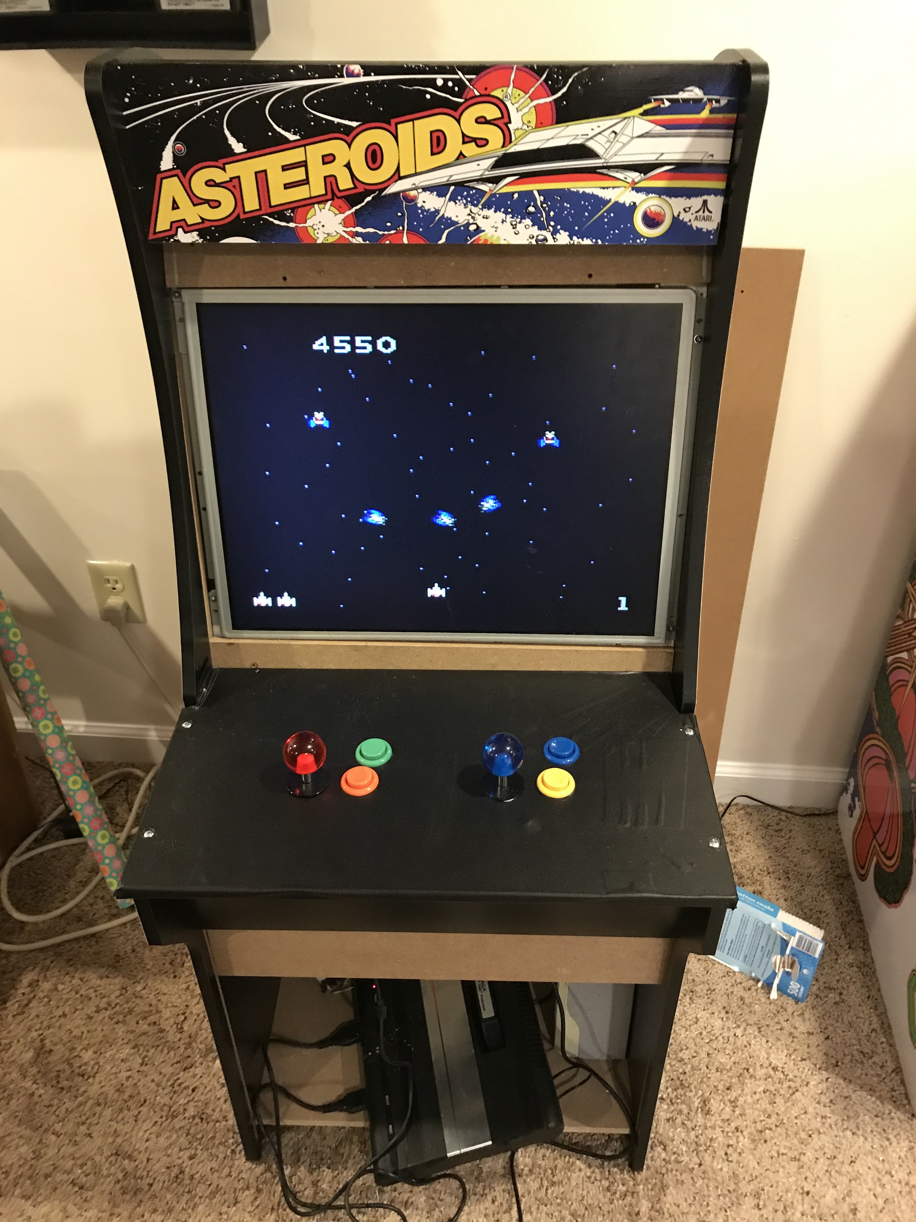 My Atari 7800 Arcade Machine Atari 7800 Atariage Forums