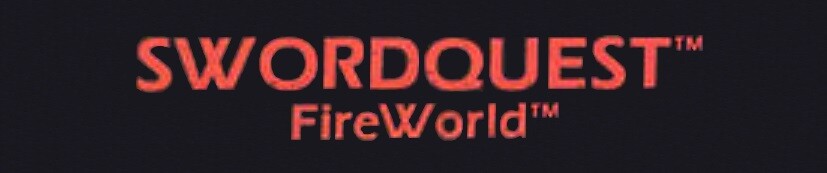 SWORDQUEST Fireworld (bottom label)