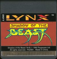 Shadow of the Beast - Cartridge