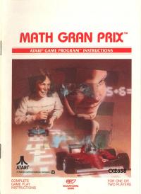 Math Gran Prix - Manual
