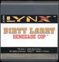 Dirty Larry: Renegade Cop - Cartridge