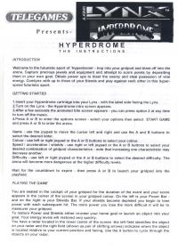 Hyperdrome - Manual