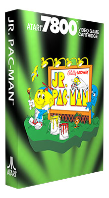 Jr. Pac-Man Box