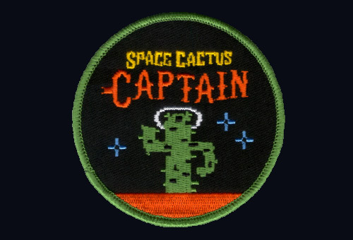 Space Cactus Canyon Patch