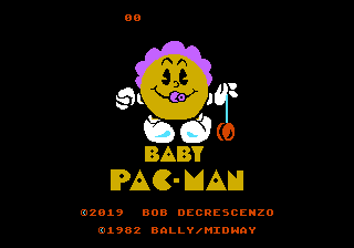Baby Pac-Man Screenshot