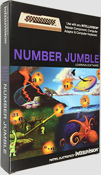 Number Jumble - Intellivision