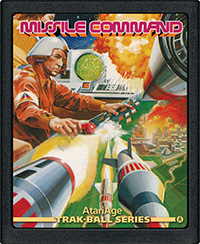 Missile Command Trak-Ball - Atari 2600