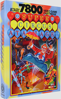 Super Circus AtariAge (PokeyONE Included) - Atari 7800