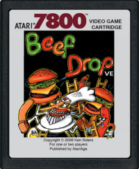 Beef Drop VE (PokeyONE Included) - Atari 7800