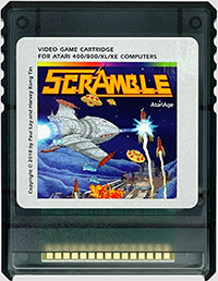 Scramble - Atari 400/800/XL/XE