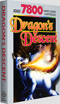 Dragon's Descent - Atari 7800 - Pre-Order