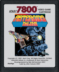 Asteroids Deluxe - Atari 7800
