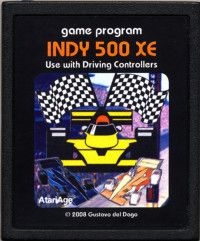 Indy 500 XE - Atari 2600